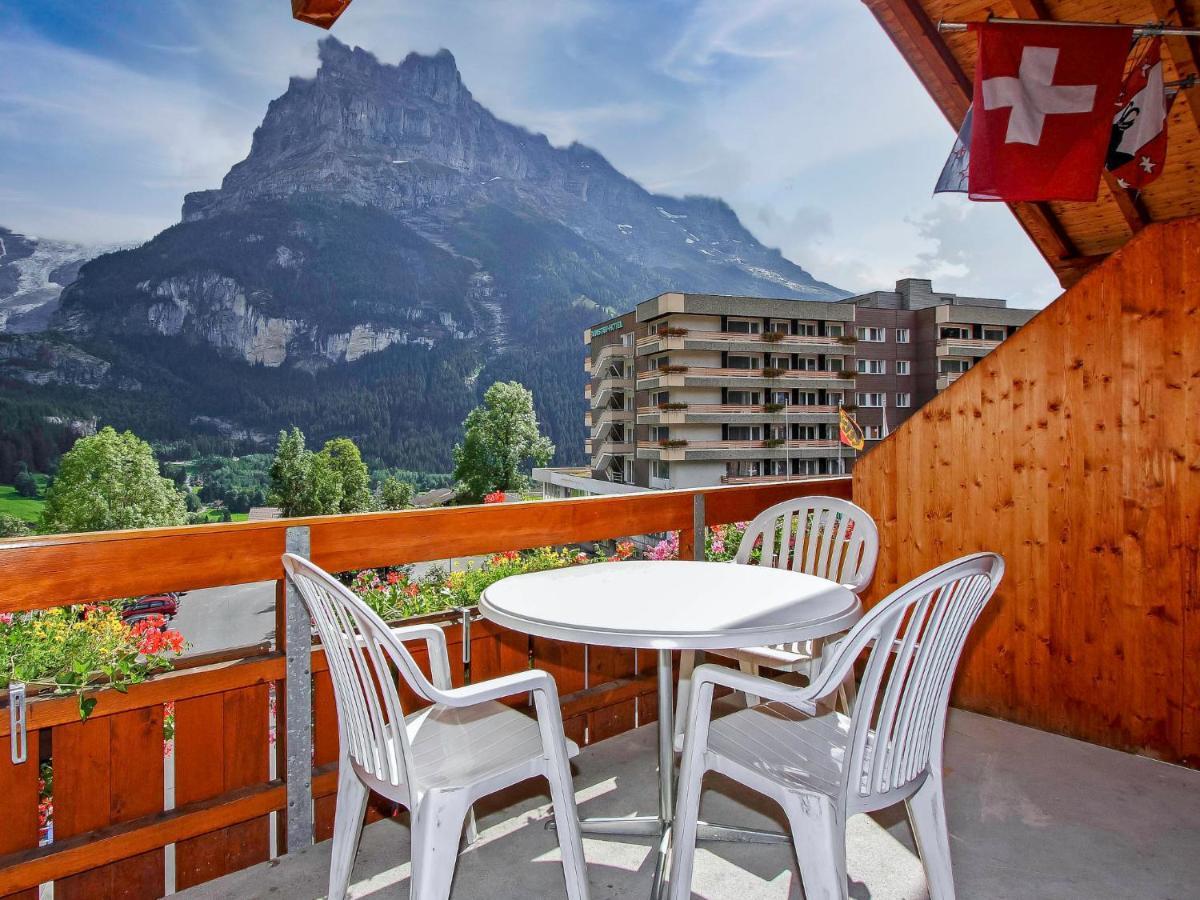 Apartment Chalet Abendrot Apartments-10 By Interhome 格林德瓦 外观 照片