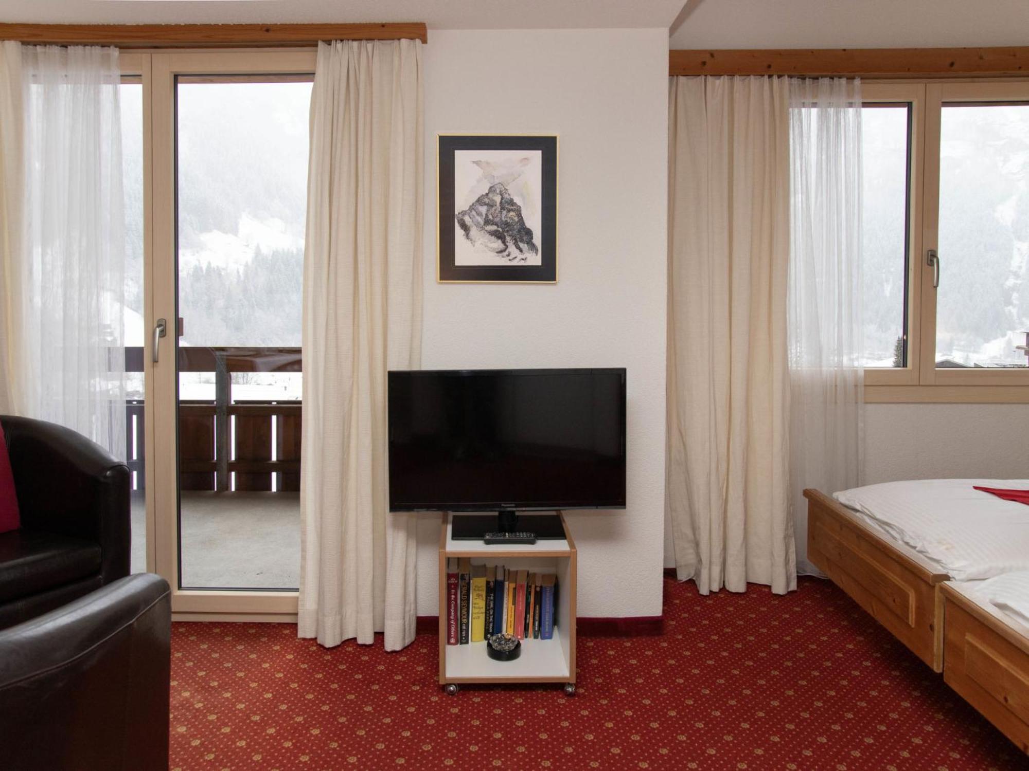 Apartment Chalet Abendrot Apartments-10 By Interhome 格林德瓦 外观 照片